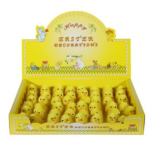 48 4cm Easter Chicks in Tray