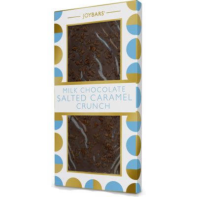 Joypots Joybar - Milk Chocolate Salted Caramel Crunch Bar