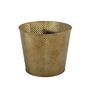19cm Antique Wash Lined Heather Zinc