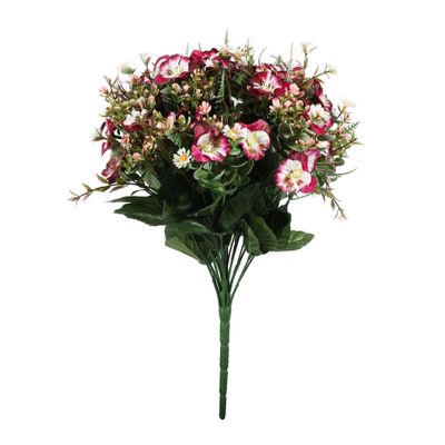 Pembroke Satin Pansy Mixed Bush x 13 - Purple