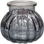 Dove Grey Veneto Bubble Jar (7.5cm x 9cm)