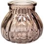 Grey Veneto Bubble Glass Jar Vase (7.5cm)