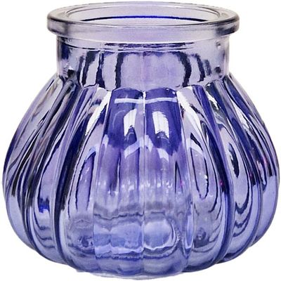 Lilac Veneto Bubble Glass Jar Vase (7.5cm)