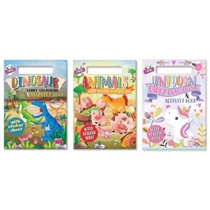 A4 Carry Colouring And Activity Pad