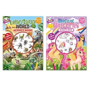 Puffy Sticker Activity Books