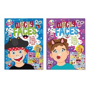 Funny Faces Sticker Book