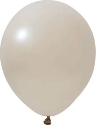 Balonevi White Sand Latex Balloon - 10 inch - 100pc