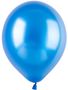 Balonevi Metallic Blue Latex Balloon - 10 inch - 100pc