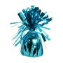 Turquoise Foil Balloon Weight with Tag