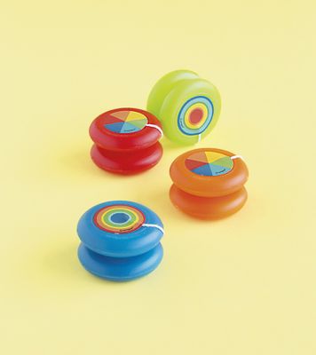 Pack of 4 Plastic Yo-Yos