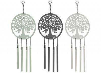 METAL TREE OF LIFE WIND CHIME 