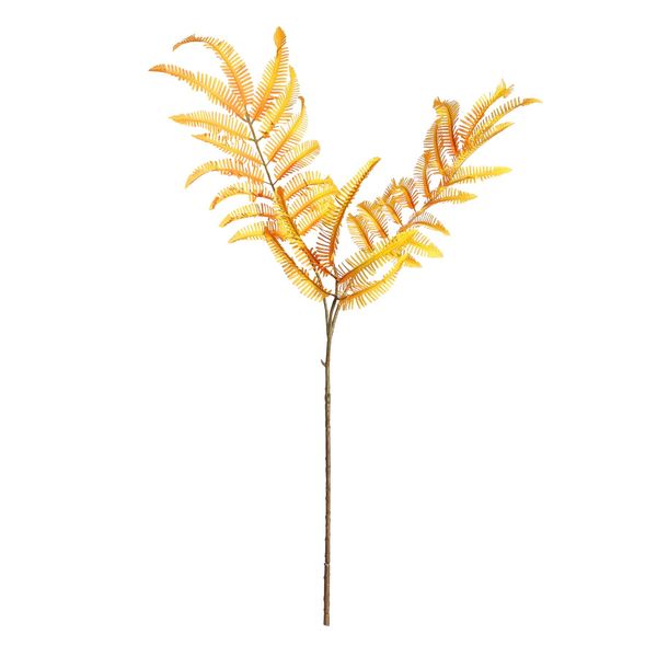 Botanica Fern Branch - Yellow - 111cm