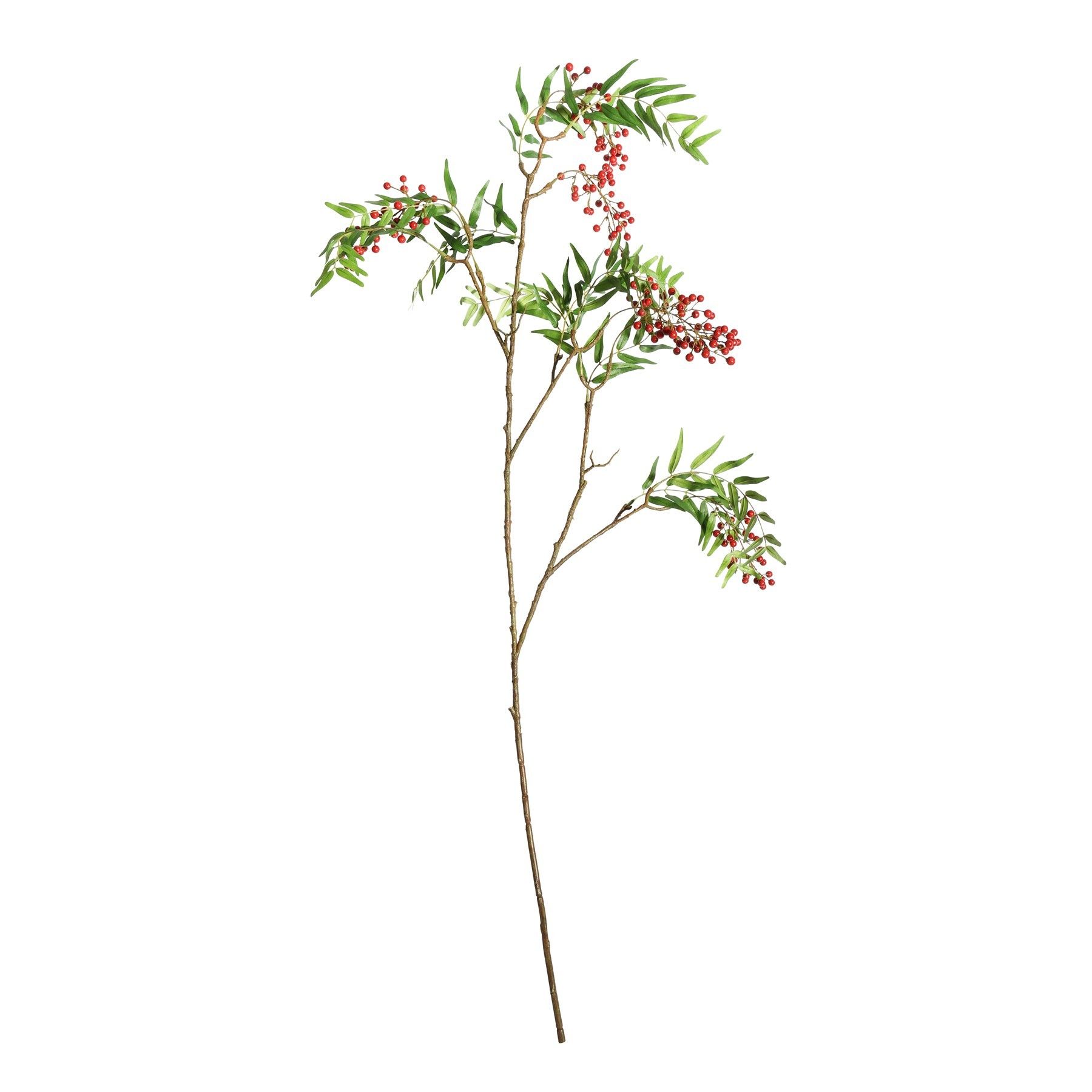 Botanica Berry Branch - Red - 126cm