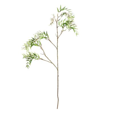 Botanica Berry Branch - White - 126cm