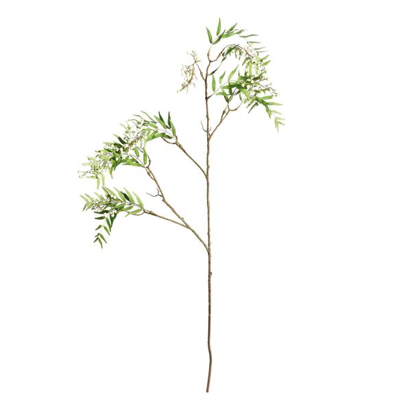 Botanica Berry Branch - White - 126cm