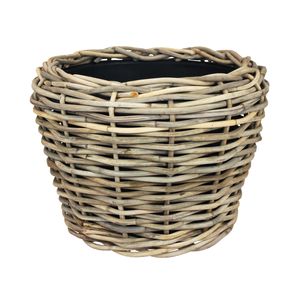 Drypot Rattan Basket - Grey - Dia 68cm x H52cm                                  