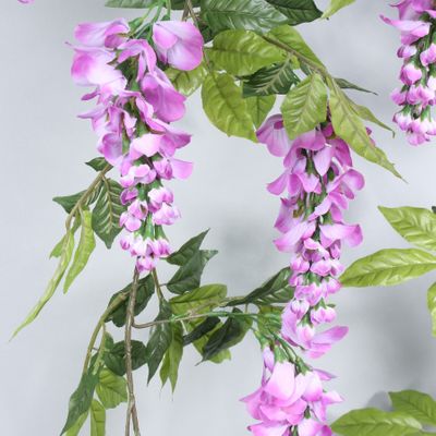 Wisteria Garland Lilac (210cm) (6/72)