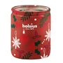 Bolsius True Glow Merry Moments  Fragrance Sleeved Glass - 82 x 68mm