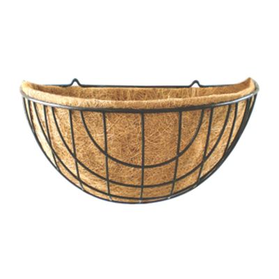 40cm Wire Wall Basket With Coco Liner