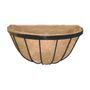 35cm Wrought Iron Wall Basket with Coco Liner