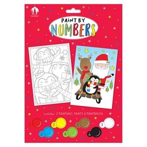 XMAS Paint By Numbers Set 