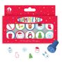XMAS 10 Pack Stampers 
