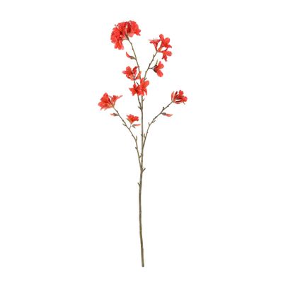 Botanica Rhododendron Spray - Orange - 116cm