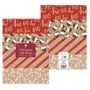 Kraft Flat wrap 8 Sheets 