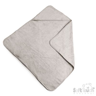 Grey Hooded Towel