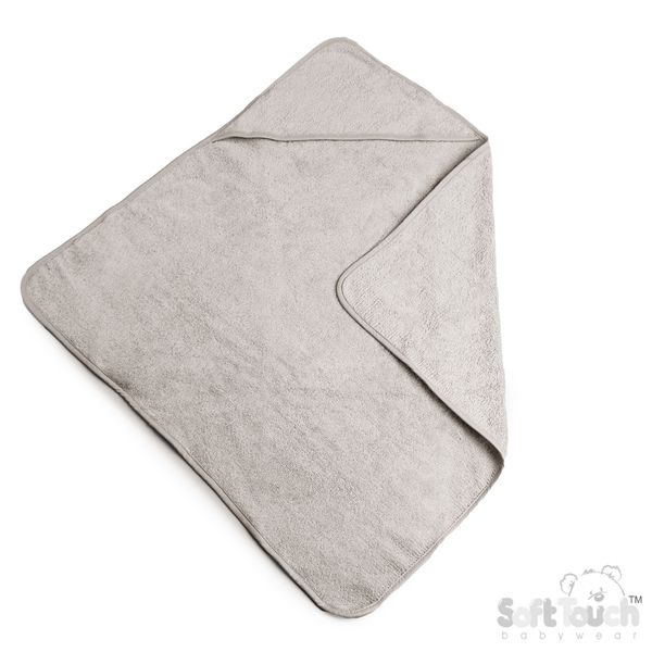 Grey Hooded Towel