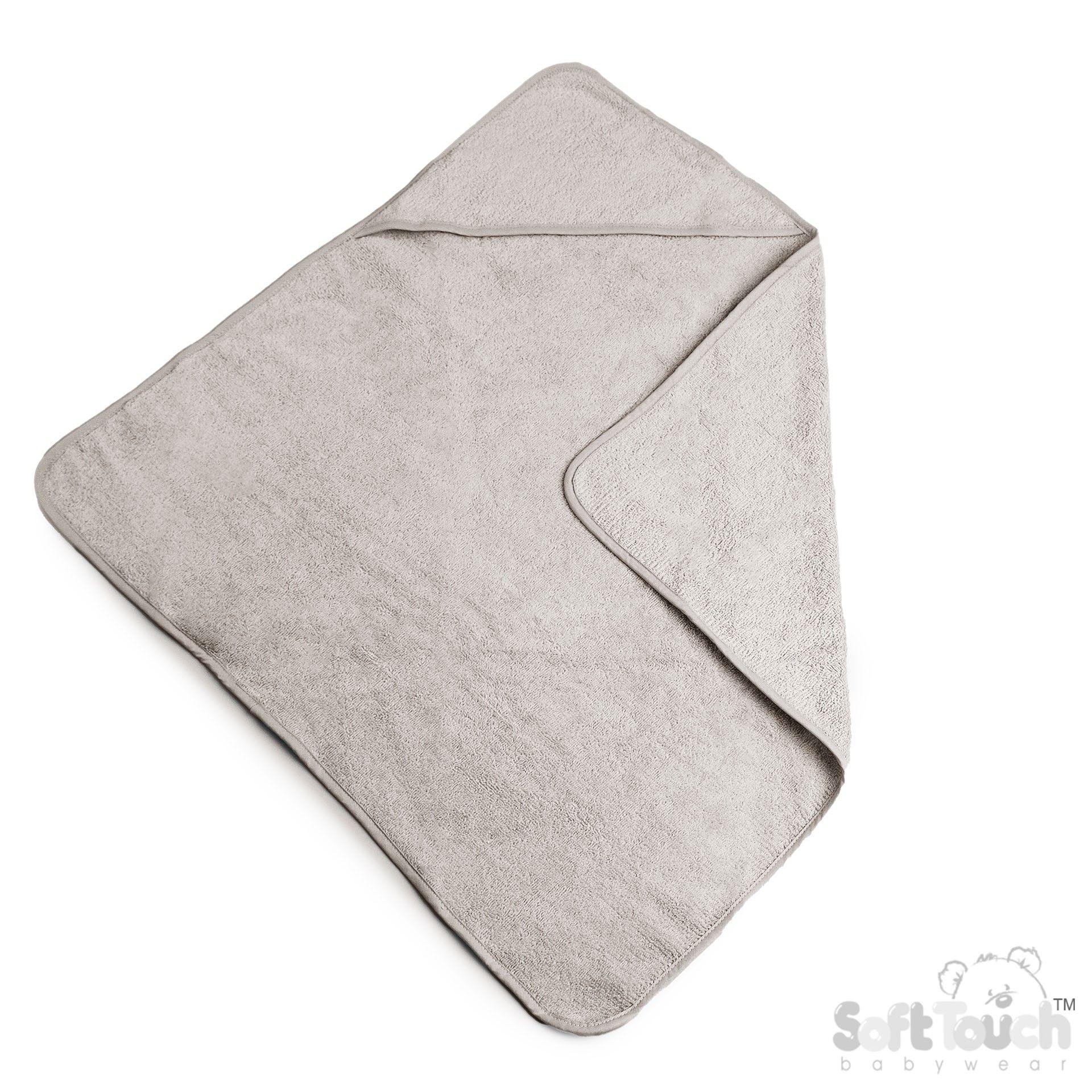Grey Hooded Towel
