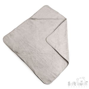 Grey Hooded Towel