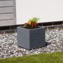 Ash Slate Planter Square 32cm x 32cm