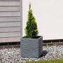 Ash Slate Planter Square 38cm x 38cm