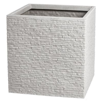 Stone Large 38cm Square Slate Planter