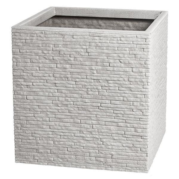 Stone Large 38cm Square Slate Planter