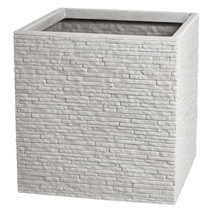 Stone Large 38cm Square Slate Planter