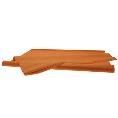 orange tissue paper