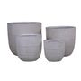 Hortus Outdoor - Cement look Planter Set - x 4 