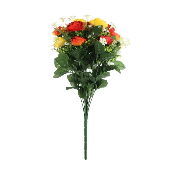 Pembroke Ranunculus Mixed Bush x 18 - Yellow/Orange
