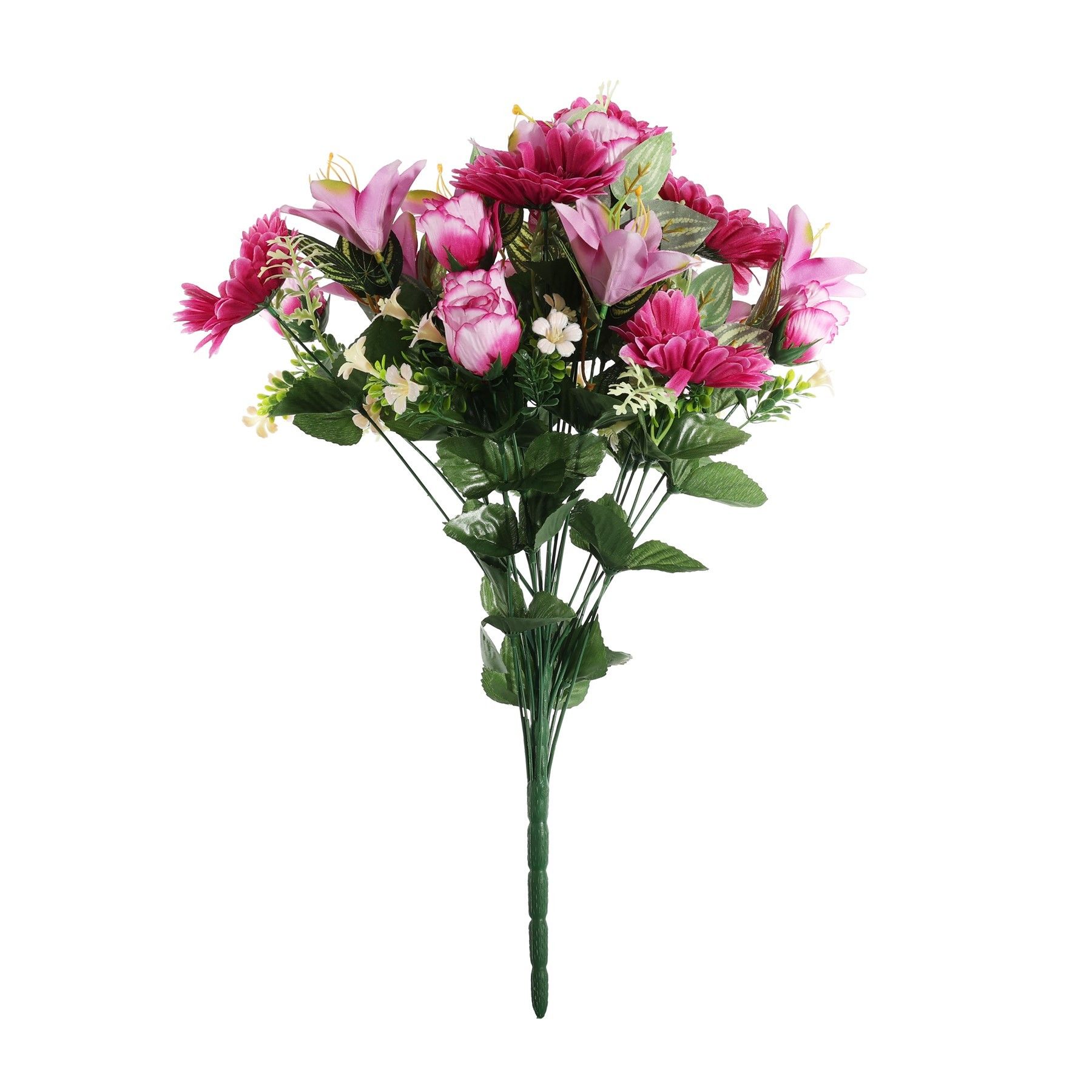 Pembroke Gerbera, Rose and Lilies Mixed Bush x 24 - Purple