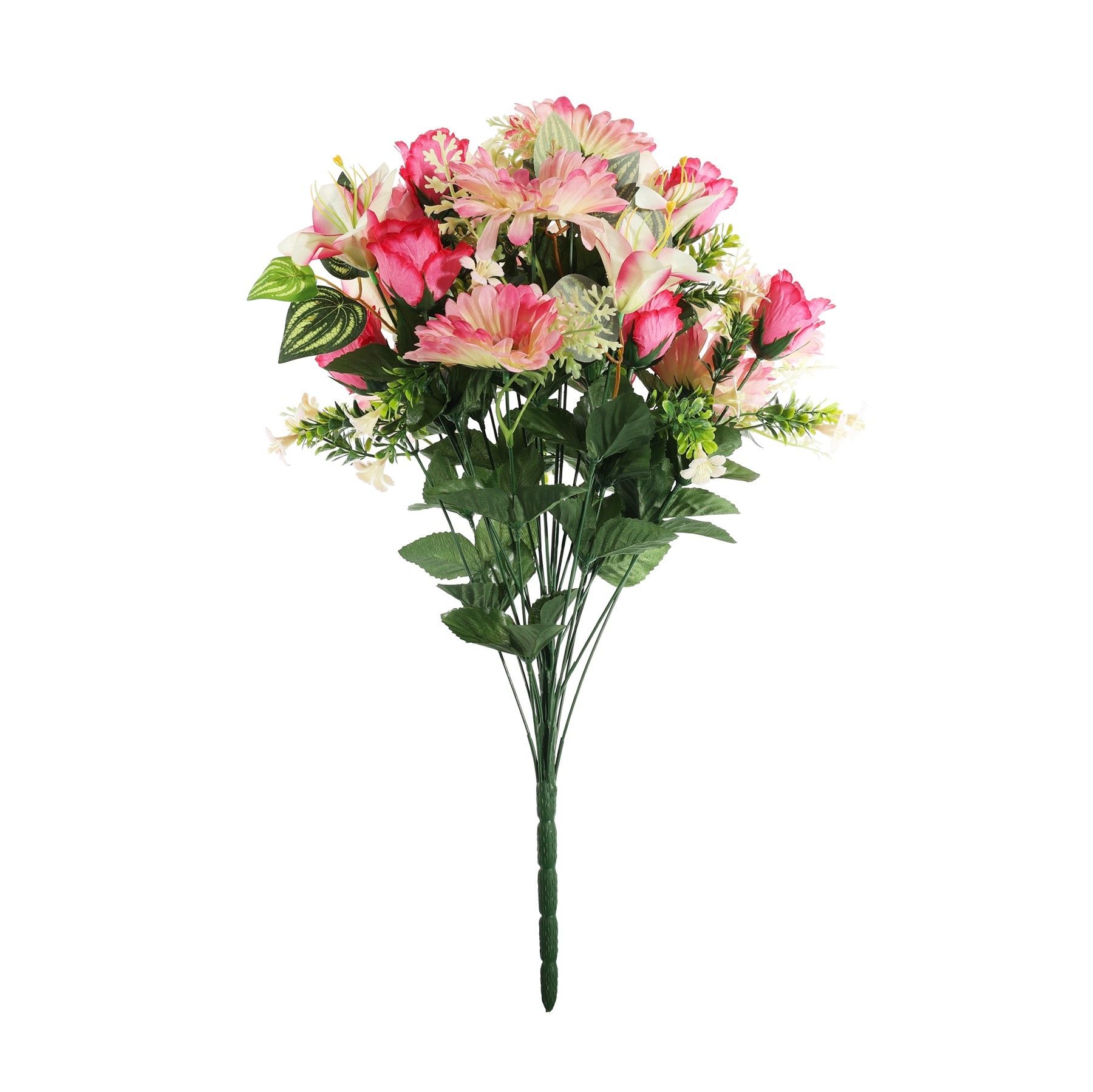 Pembroke Gerbera, Rose and Lilies Mixed Bush x 24 - Pink