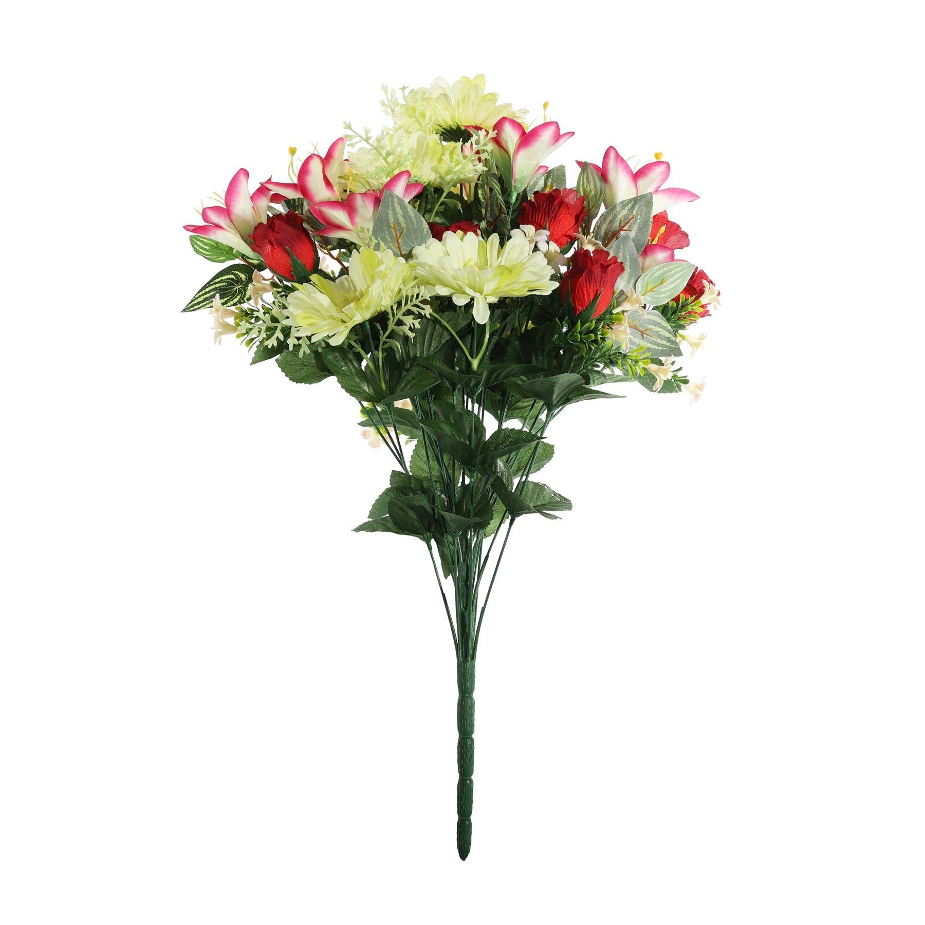Pembroke Gerbera, Rose and Lilies Mixed Bush x 24 - Red