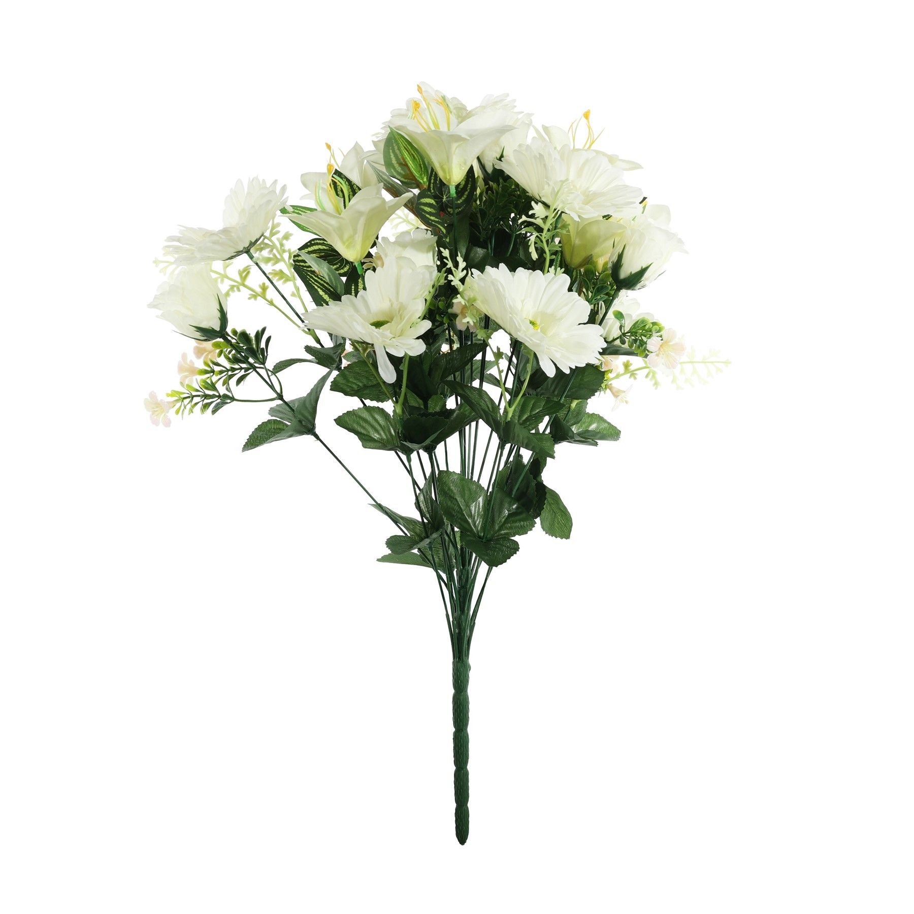 Pembroke Gerbera, Rose and Lilies Mixed Bush x 24 - White