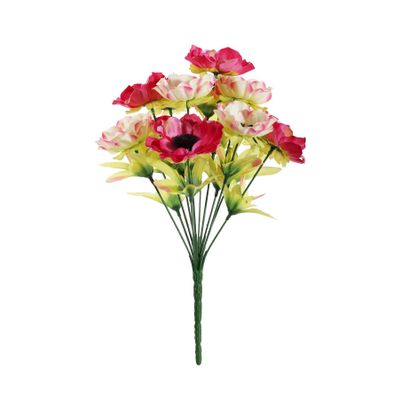 Pembroke Satin Anemones Mixed Bush x 12 - Fuchsia