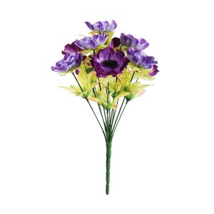Pembroke Satin Anemones Mixed Bush x 12 - Lavender