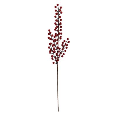 Berry Spray - Red - 65cm