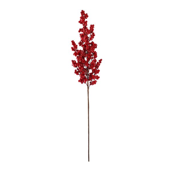 Small Berry Spray - Red - 62cm