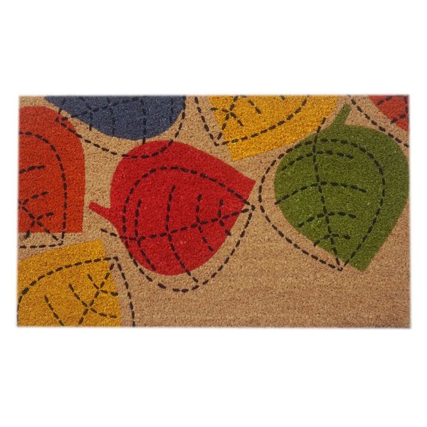 Doormat - Large Leaf Print - 45x75cm