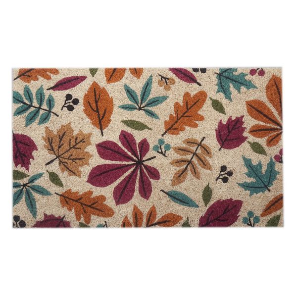 Doormat - Autumn Leaf Print - 45x75cm